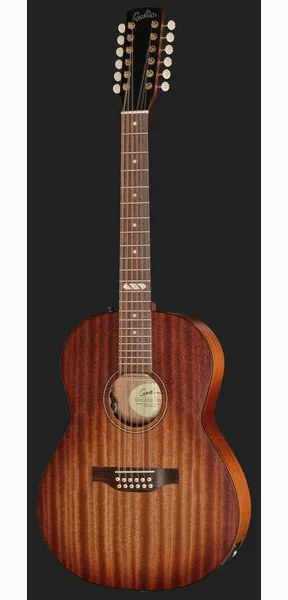 Godin Mahogany Folk 12 Rustic B A/E, lähikuva 2