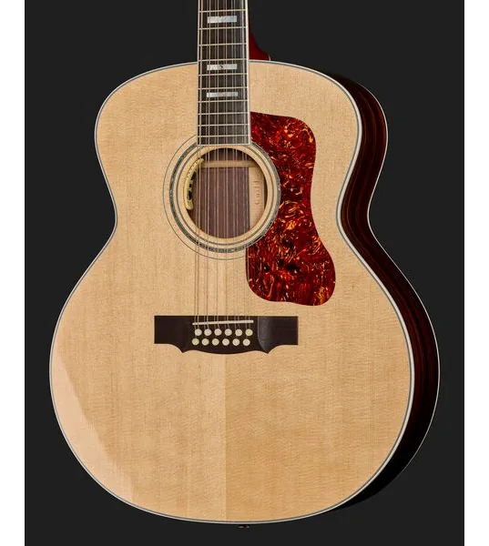Guild F-512E Natural USA, lähikuva 4