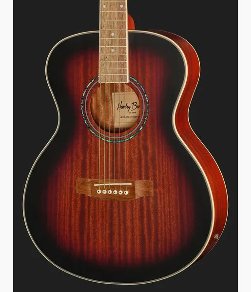 Harley Benton CG-45E Vintage Sunburst, lähikuva 4