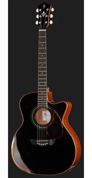 Harley Benton CLG-650SM-CE BK SolidWood, lähikuva 2