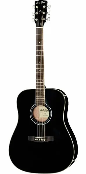 Harley Benton D-120LH BK, lähikuva 2