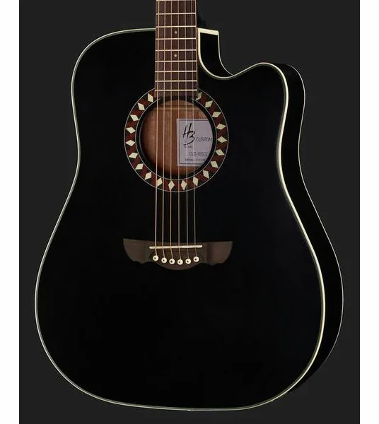 Harley Benton HB Custom Line CLD-10SCE BKS, lähikuva 4