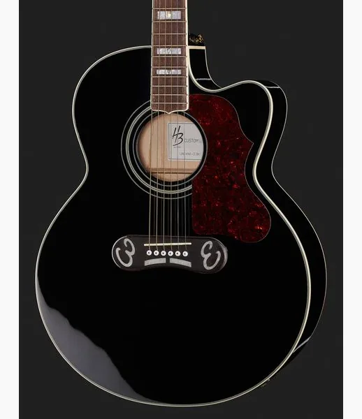 Harley Benton HB Custom Line King-CE BK, lähikuva 4