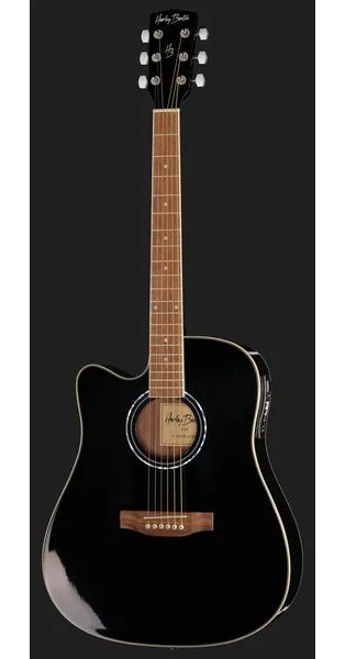 Harley Benton D-120CE-LH BK, lähikuva 2