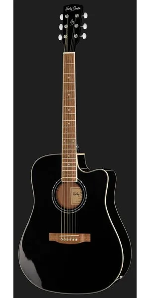 Harley Benton D-120CE BK, lähikuva 2