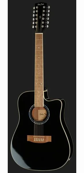 Harley Benton D-200CE-12BK, lähikuva 2