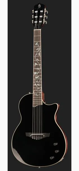 Harley Benton Nashville Nylon Plus BK w/Bag, lähikuva 2