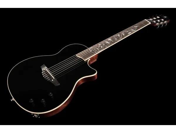 Harley Benton Nashville Nylon Plus BK w/Bag, lähikuva 5