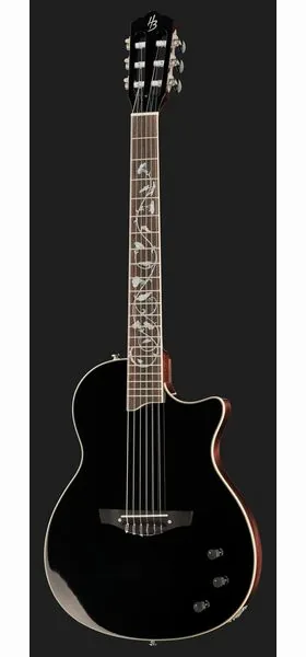 Harley Benton Nashville Nylon Plus Black, lähikuva 2
