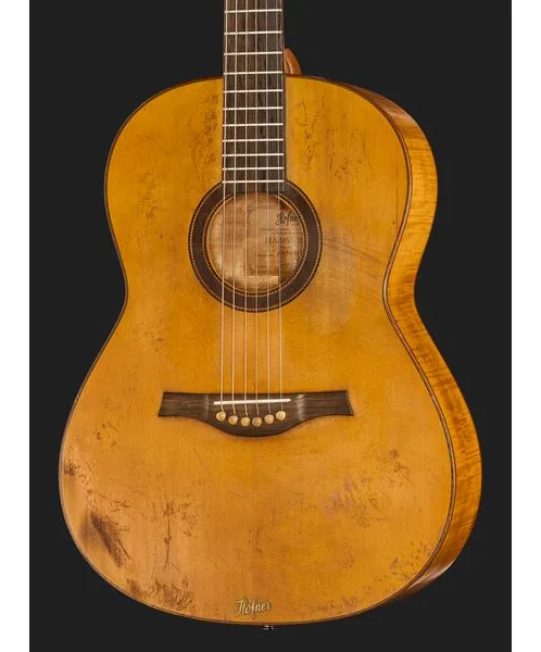 Höfner HA-MS-7-RLC Steelstring, lähikuva 4