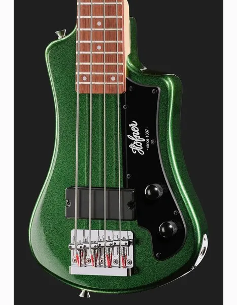 Höfner Shorty Bass Cadillac Green, lähikuva 4