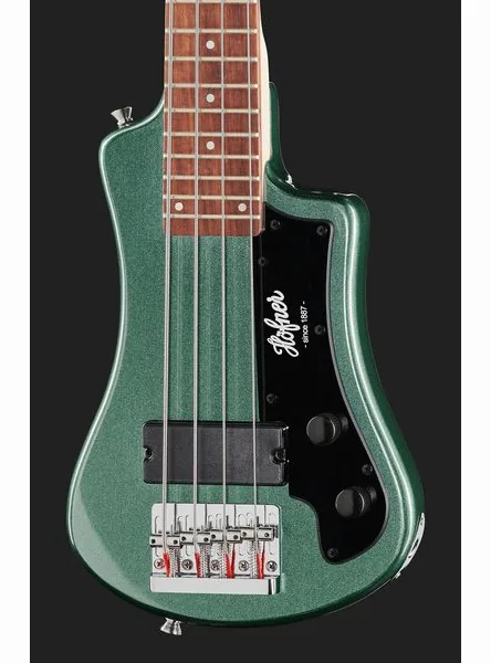 Höfner Shorty Bass Turquoise Blue, lähikuva 4