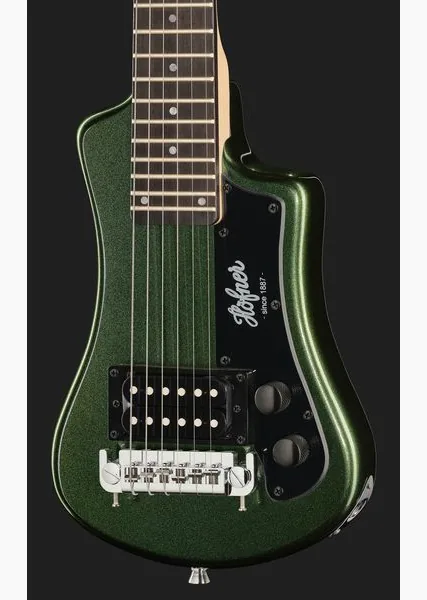 Höfner Shorty Cadillac Green, lähikuva 4