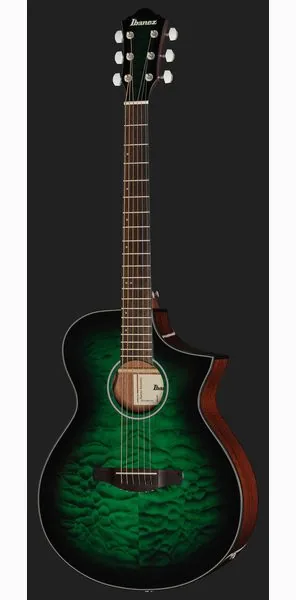 Ibanez AEWC16QA-TEH, lähikuva 2