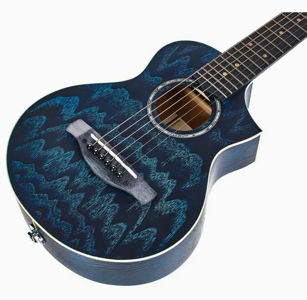 Ibanez EWP16EWB-GAO Piccolo Guitar, lähikuva 4