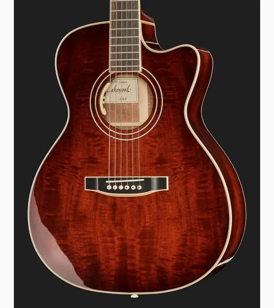 Lakewood M-15 Custom Brownburst, lähikuva 4