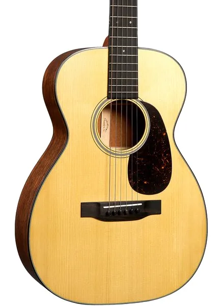 Martin Guitar Custom Shop 0-18 Natural, lähikuva 4