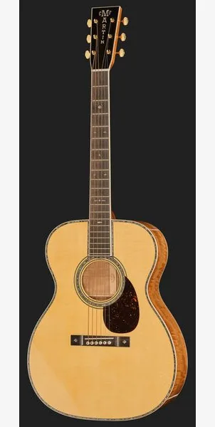 Martin Guitar Custom Shop OM Italian Spruce, lähikuva 2