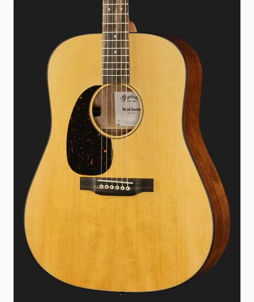 Martin Guitar D-10E Retro Nat LH, lähikuva 4