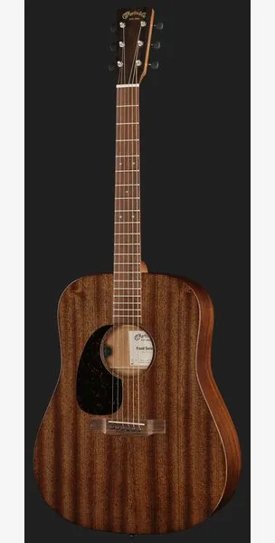 Martin Guitar D-10E Retro Sapele LH, lähikuva 2