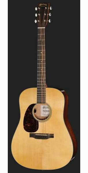 Martin Guitar D-12E Retro Nat LH, lähikuva 2