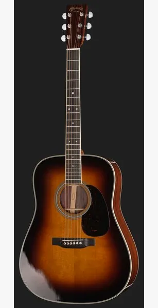 Martin Guitar D35 Sunburst, lähikuva 2