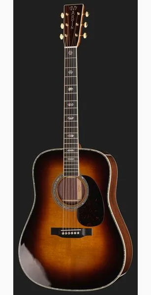 Martin Guitar D41 Sunburst, lähikuva 2