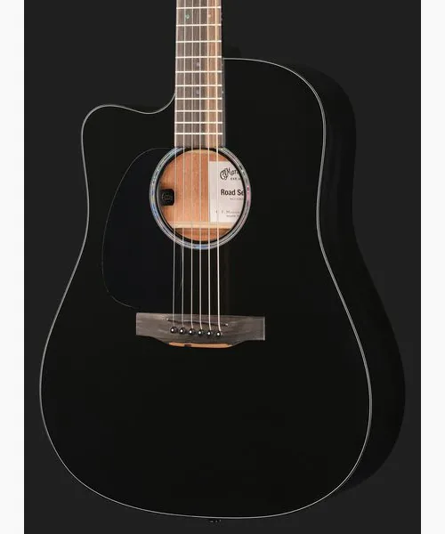 Martin Guitar DC-10E Modern BLK LH, lähikuva 4