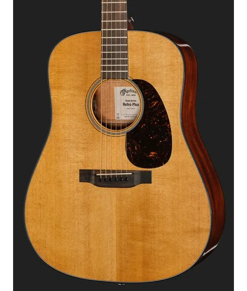 Martin Guitar DE Retro Plus Mahogany, lähikuva 4