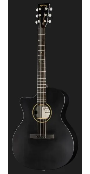 Martin Guitar GPC-X1E Black LH, lähikuva 2