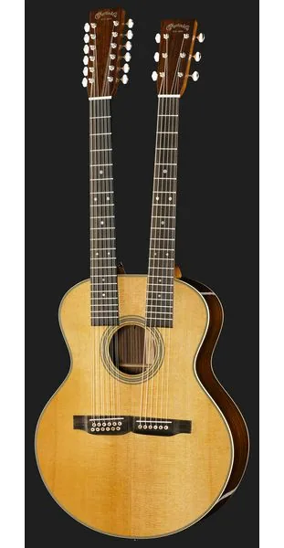 Martin Guitar Grand J-28E Double Neck, lähikuva 2
