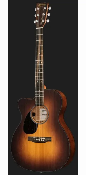 Martin Guitar OMC-10E Modern 1935 Sunb LH, lähikuva 2