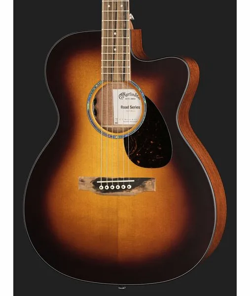 Martin Guitar OMC-10E Modern 1935 Sunburst, lähikuva 4