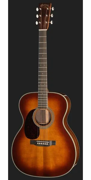 Martin Guitar 00028 Ambertone LH, lähikuva 2