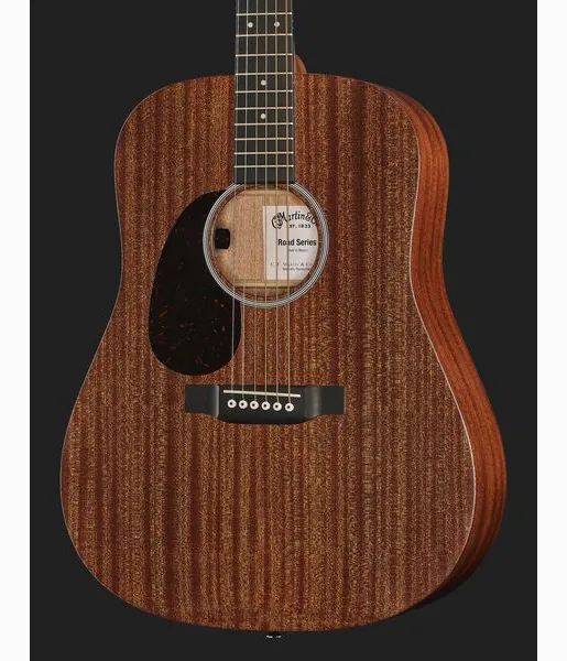 Martin Guitar D-10E-01 Sapele LH, lähikuva 4