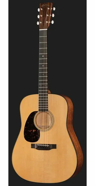 Martin Guitar D-18 Satin LH, lähikuva 2
