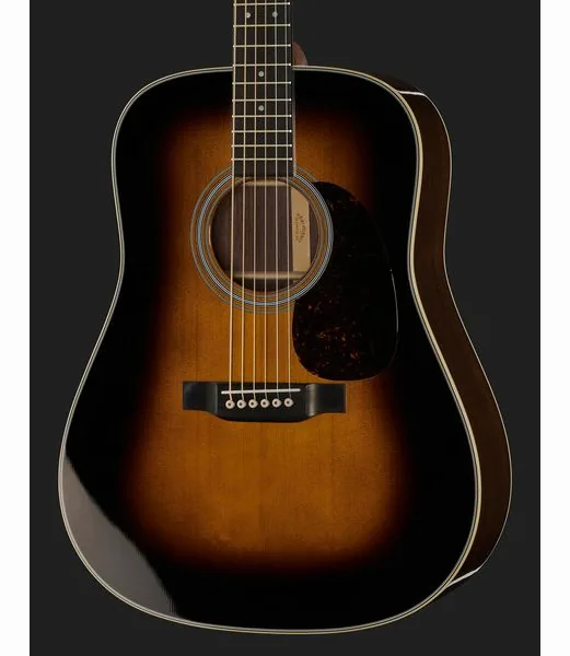 Martin Guitar D-28 Sunburst, lähikuva 4