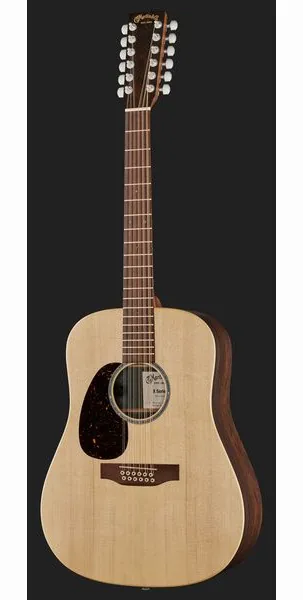 Martin Guitar D-X2E 12-String Rosewood LH, lähikuva 2