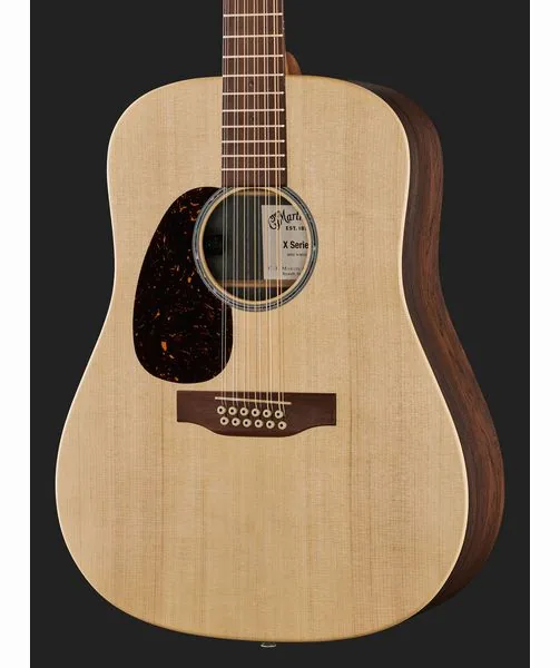 Martin Guitar D-X2E 12-String Rosewood LH, lähikuva 4