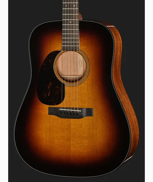 Martin Guitar D18 Sunburst LH, lähikuva 4