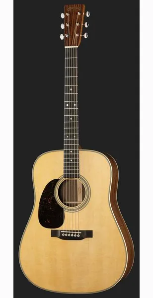 Martin Guitar D28 Satin LH, lähikuva 2