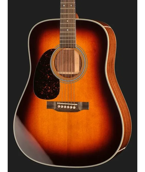 Martin Guitar D28 Sunburst LH, lähikuva 4