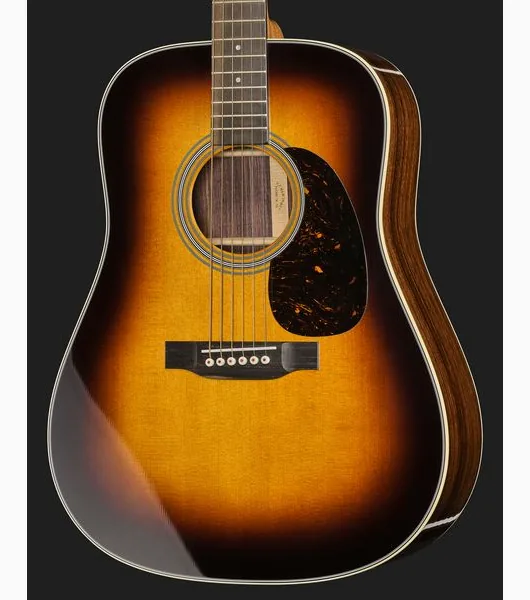 Martin Guitar D28 Sunburst, lähikuva 4