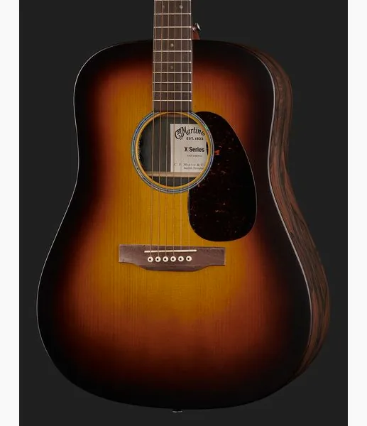 Martin Guitar DX2E Ziricote Burst, lähikuva 4