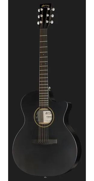 Martin Guitar GPC-X1E Black, lähikuva 2