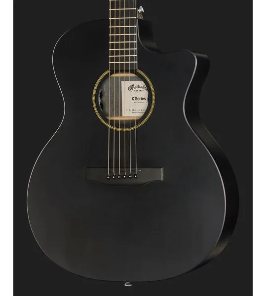 Martin Guitar GPC-X1E Black, lähikuva 4