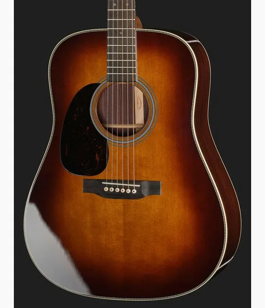 Martin Guitar HD28 Ambertone LH, lähikuva 4