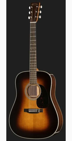 Martin Guitar HD28 Sunburst, lähikuva 2