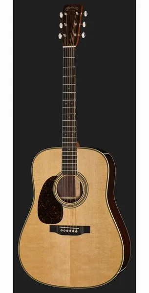 Martin Guitar HD28E LH, lähikuva 2