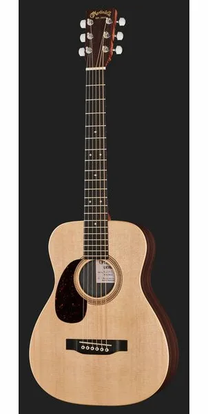 Martin Guitar LX1RE LH, lähikuva 2